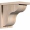 Ekena Millwork Carmel Smooth Corbel w/Backplate, Douglas Fir, 7 1/2"W x 12"D x 12"H COR08X12X12CAR01SDF - alternate 1
